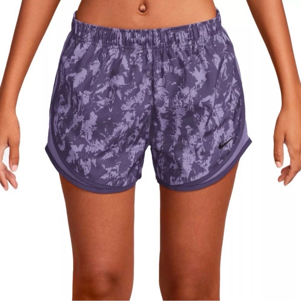 Nike Women's Dri-Fit tempo printed lined shorts XS